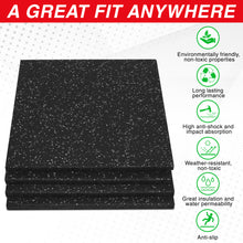 Load image into Gallery viewer, STOZM High Density Rubber Flooring 20”x20” x1”, Set 4 Pcs, 6 Pcs, 8 Pcs
